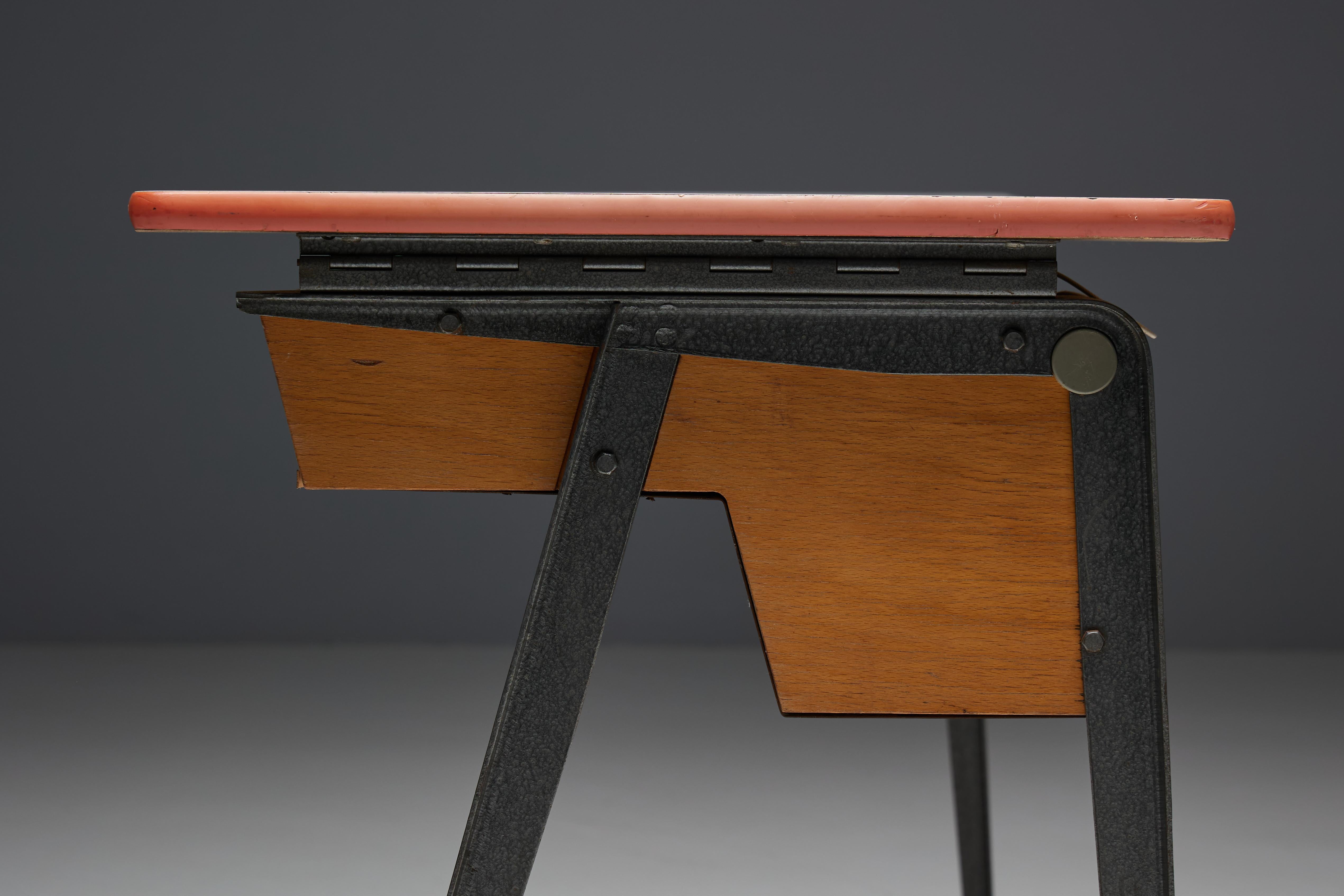 Dutch Mid-Century Modern Writing Desk, Netherlands, 1960s For Sale