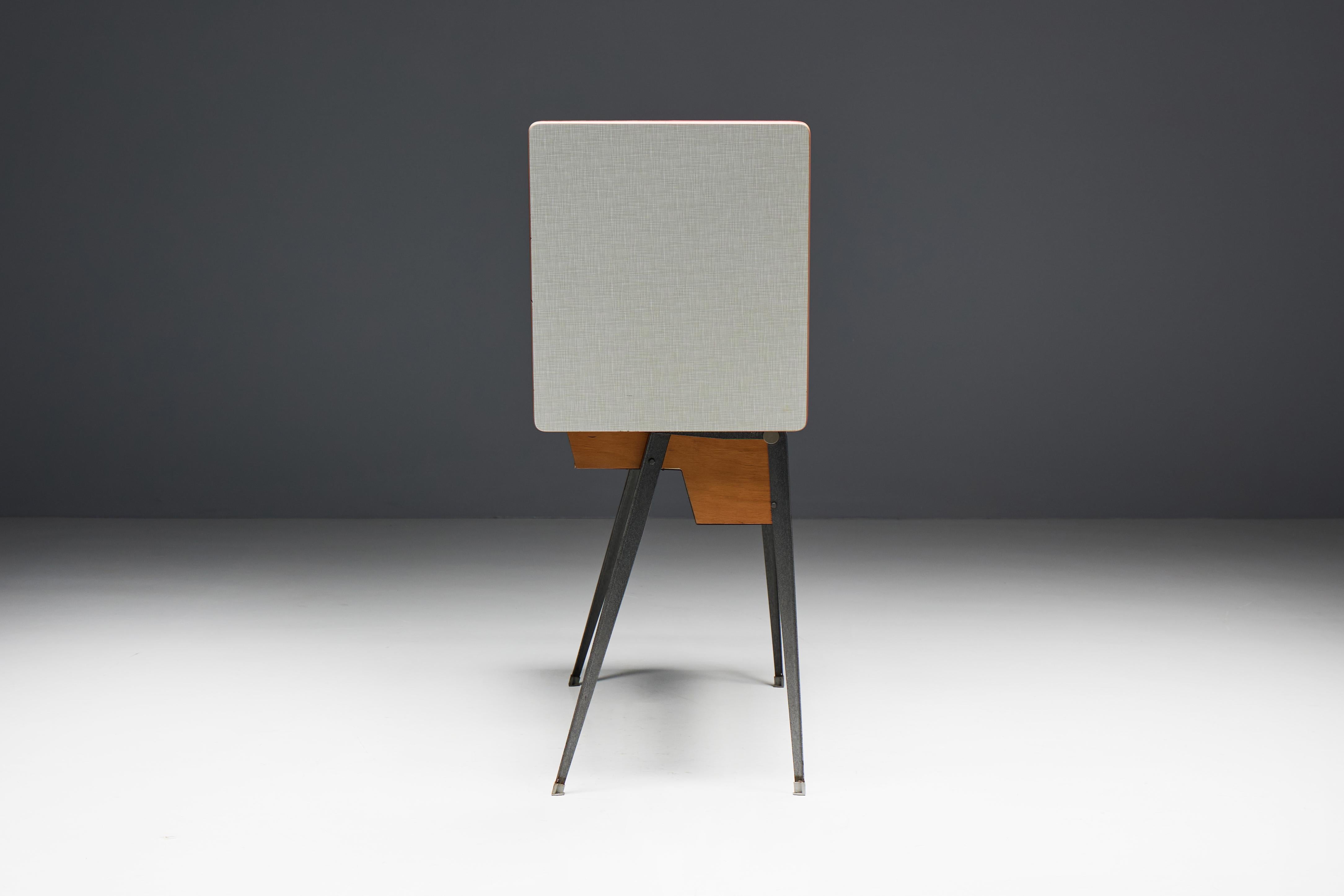 Mid-Century Modern Writing Desk, Netherlands, 1960s For Sale 3