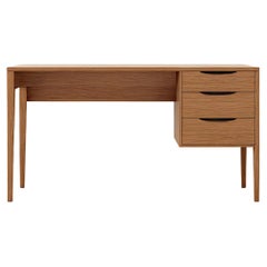 Bureau moderne du milieu du siècle avec piédestal flottant par Artisanal