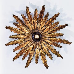 Empotrable de hierro forjado de Ferro Art, España, años 50