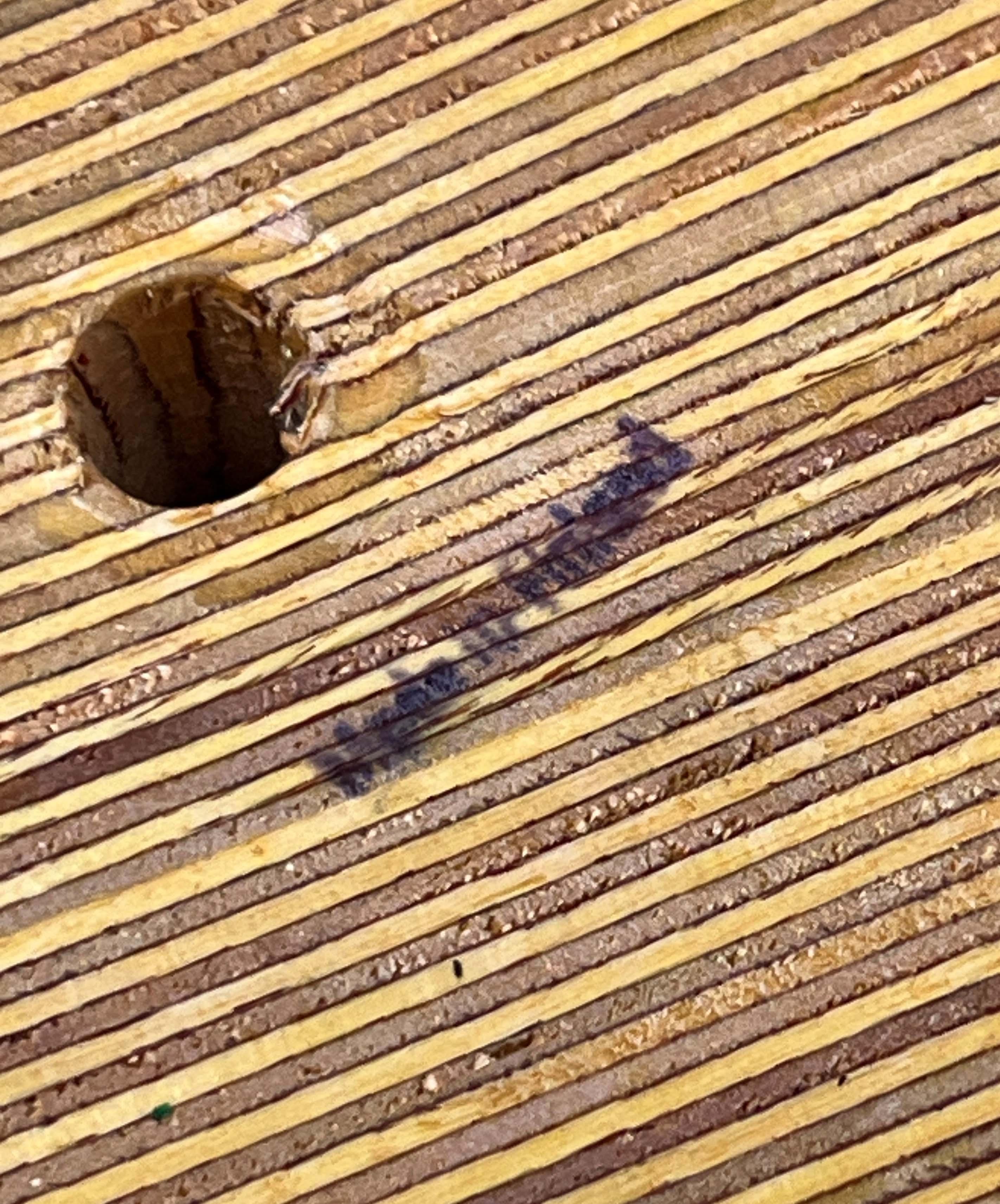 Ciotola con piedini gialli in Wood di Paavo Asikainen Finlandia 1960s in vendita 10