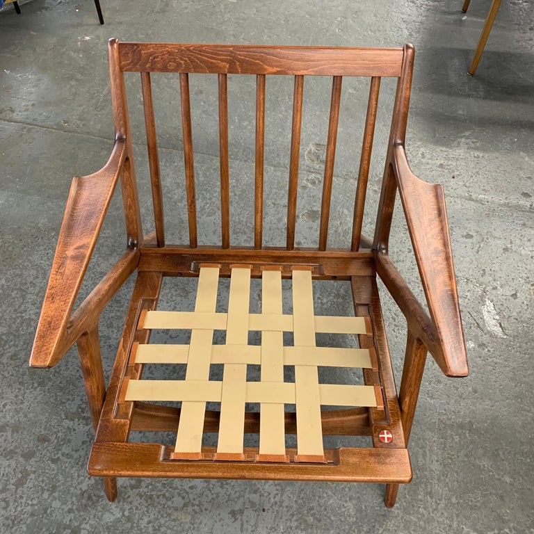 Mid-Century Modern Z Chair by Poul Jensen for Selig For Sale at 1stdibs