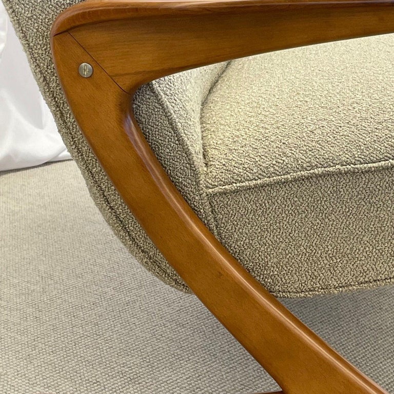 MidCentury Modern Z Sofa / Settee by Bengt Ruda, Boucle, Swedish, 1960