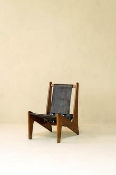 Mid-Century Modern Zig-Zag Armchair by Lina Bo Bardi and Giancarlo Palanti