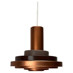 Mid-Century Modern Zop Pendant Lamp Heikki Turunen Stockmann Orno, Finland