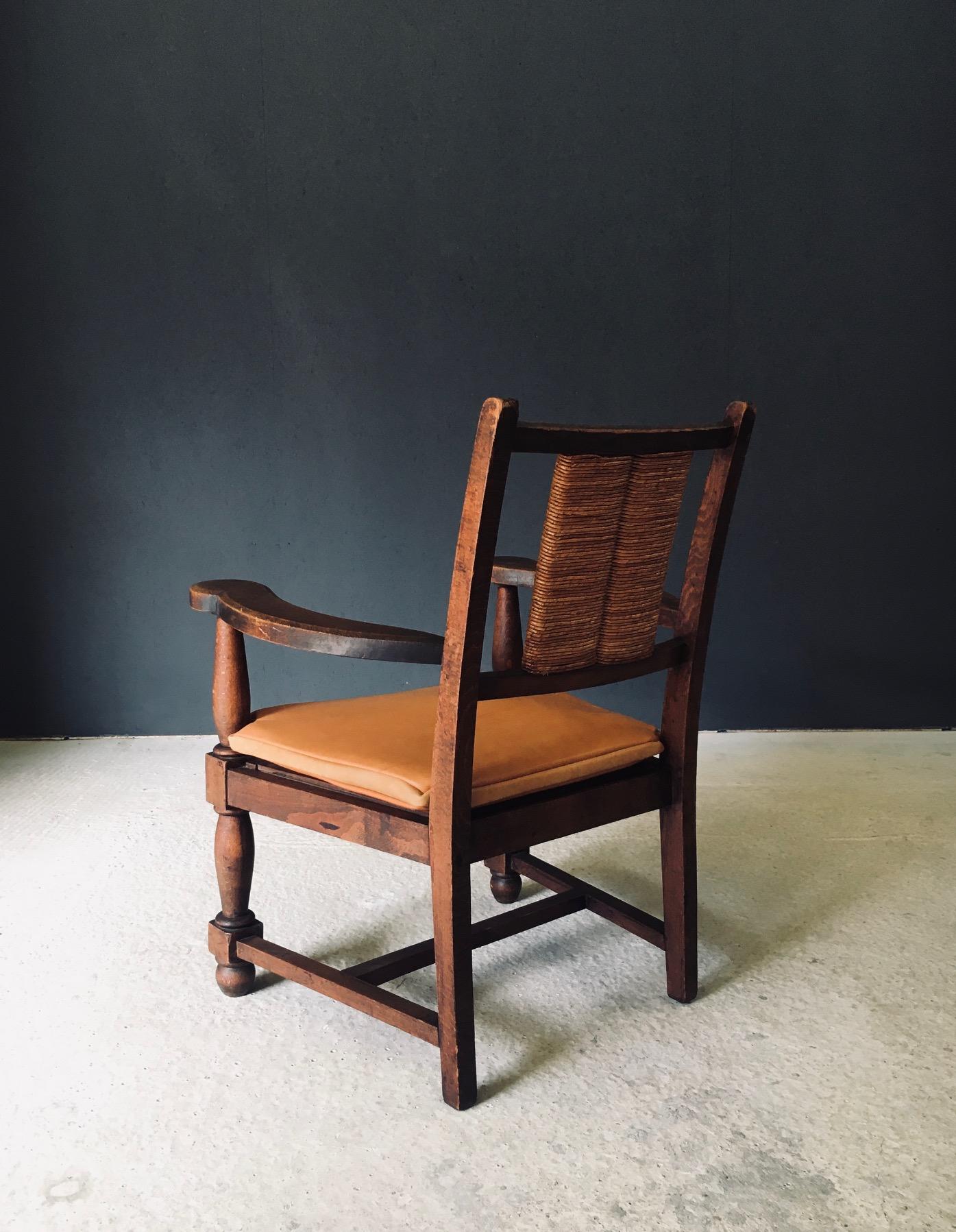 Sillón modernista de mediados de siglo de Francis Jourdain, Francia Años 40 en venta 3