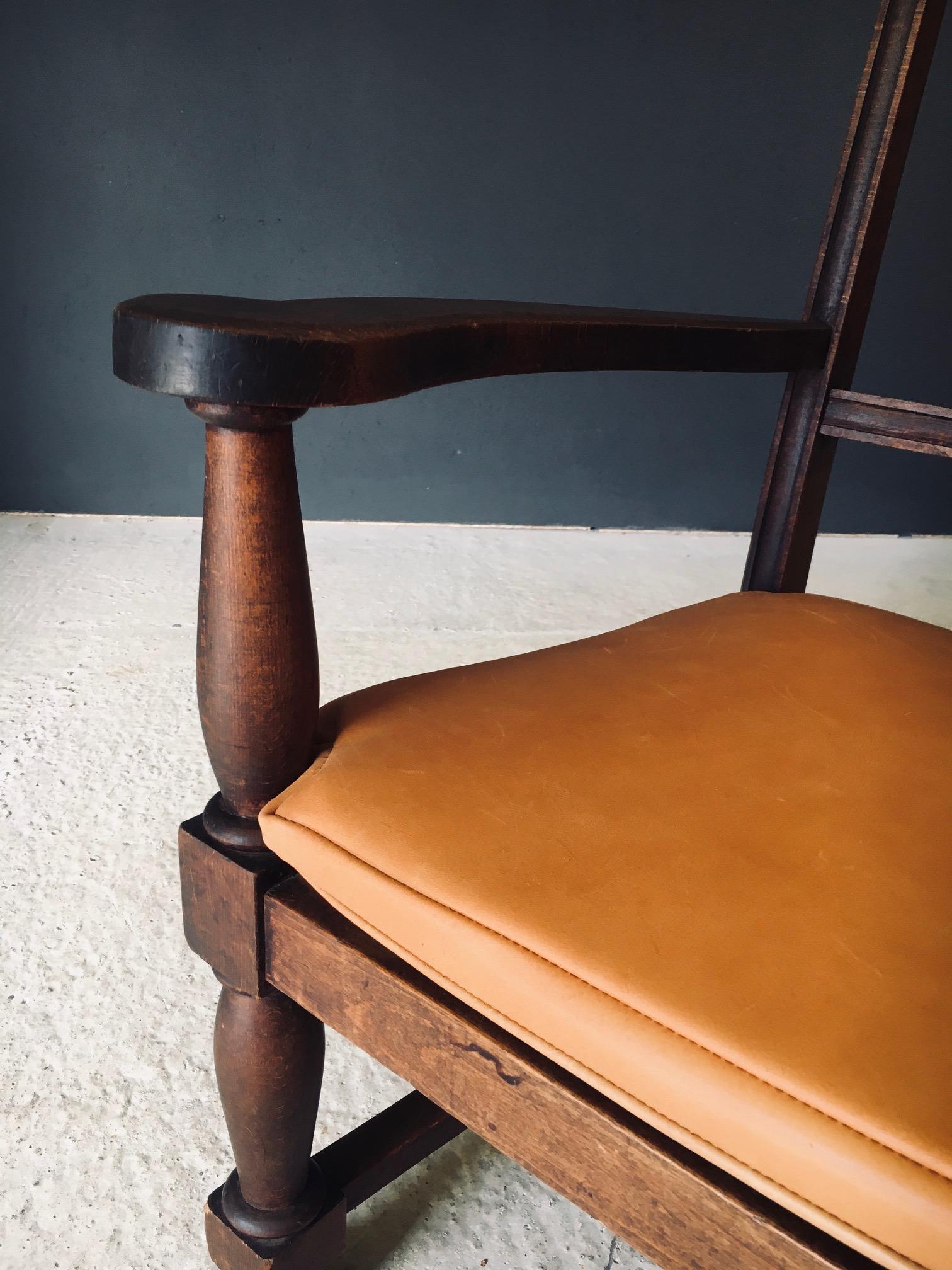 Sillón modernista de mediados de siglo de Francis Jourdain, Francia Años 40 en venta 8