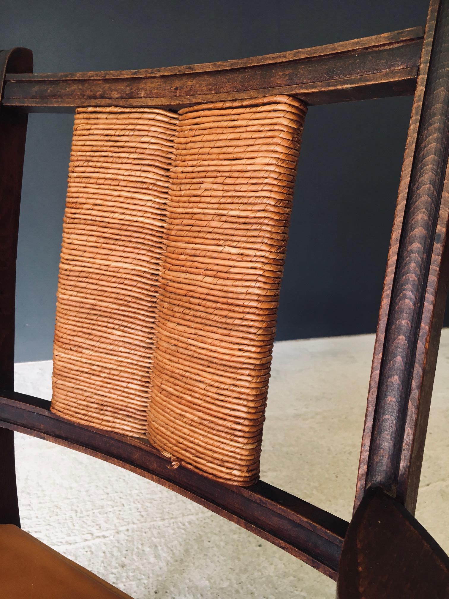 Sillón modernista de mediados de siglo de Francis Jourdain, Francia Años 40 en venta 10