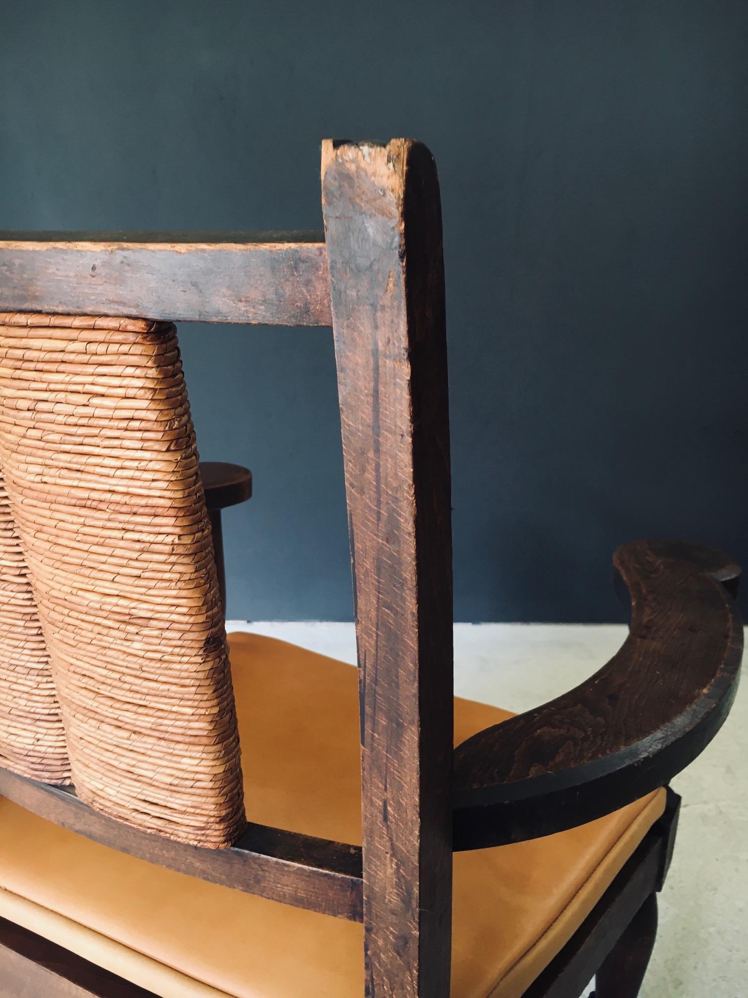 Sillón modernista de mediados de siglo de Francis Jourdain, Francia Años 40 en venta 12