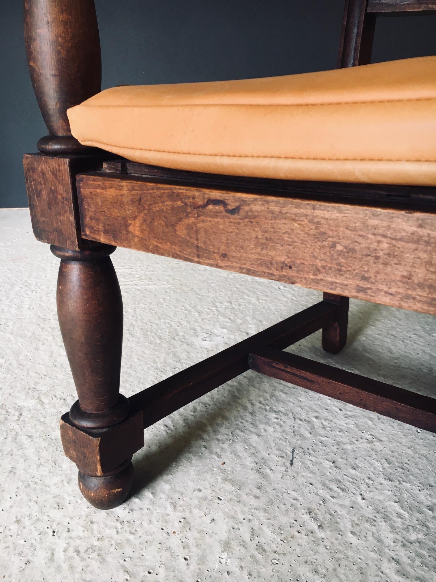 Sillón modernista de mediados de siglo de Francis Jourdain, Francia Años 40 en venta 13