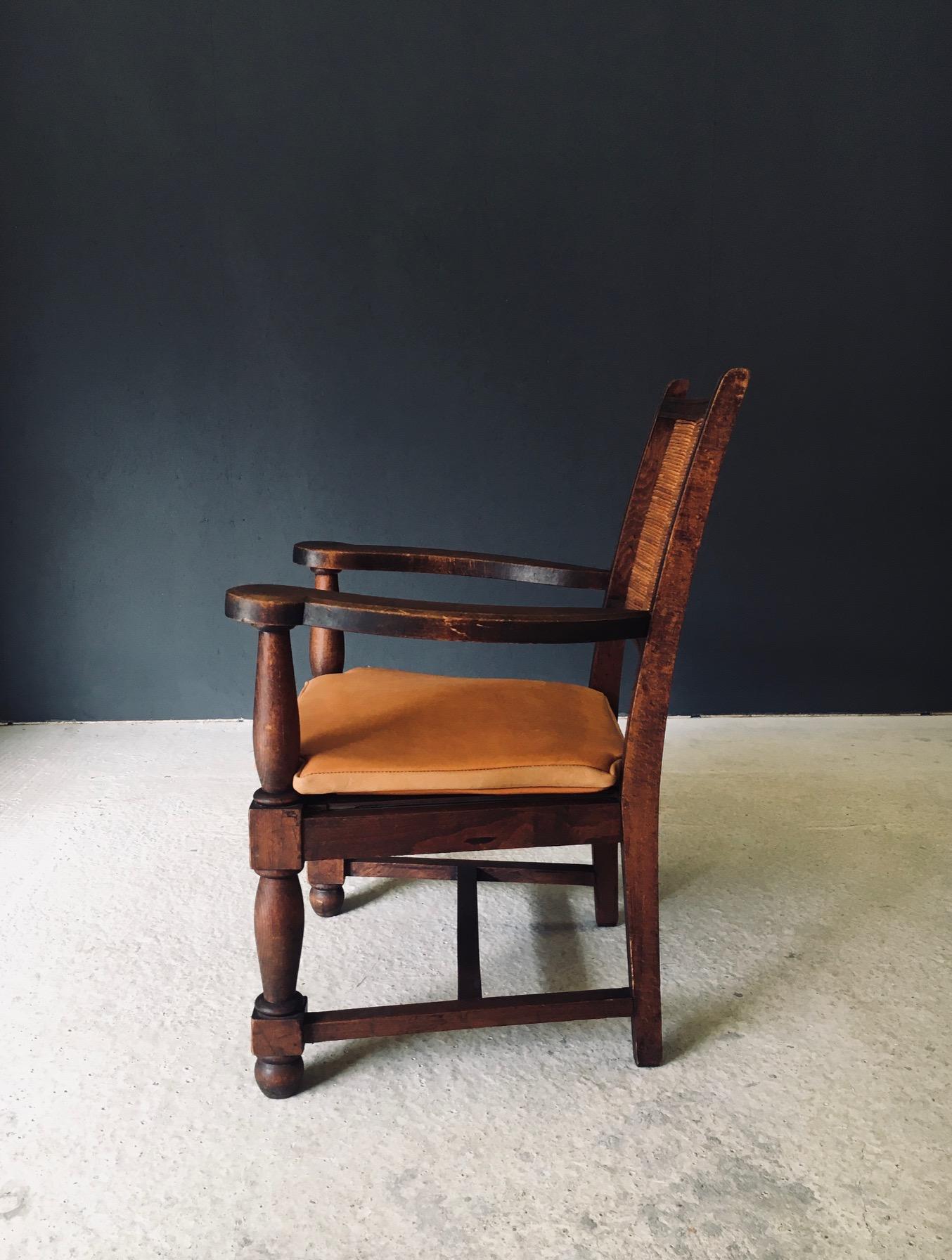 Sillón modernista de mediados de siglo de Francis Jourdain, Francia Años 40 en venta 2