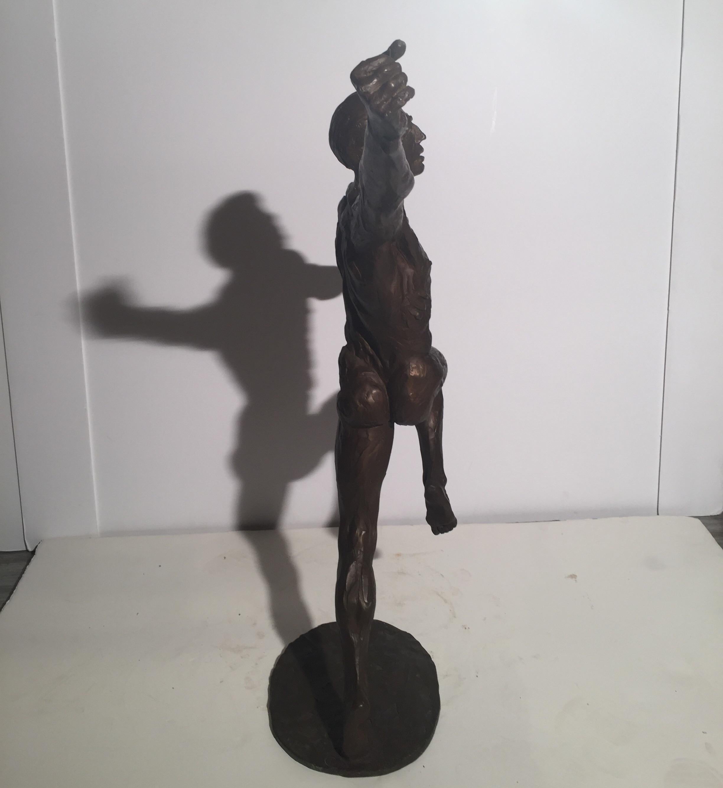 Mid-Century Modernist Bronze Sculpture by John Jones 3