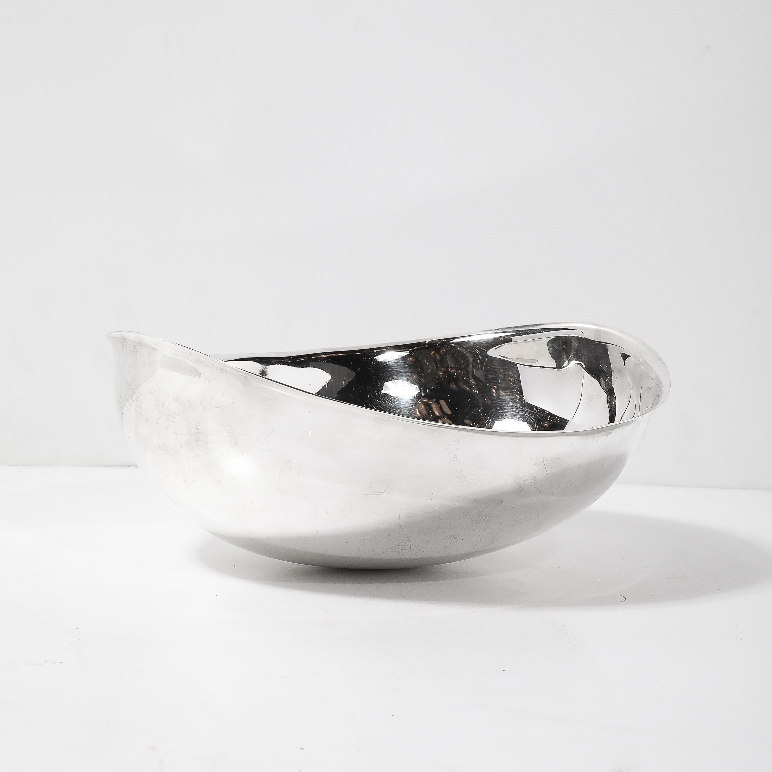 Mid-Century Modernist 'Candara' Centerpiece Bowl signed Sabattini For Sale 5