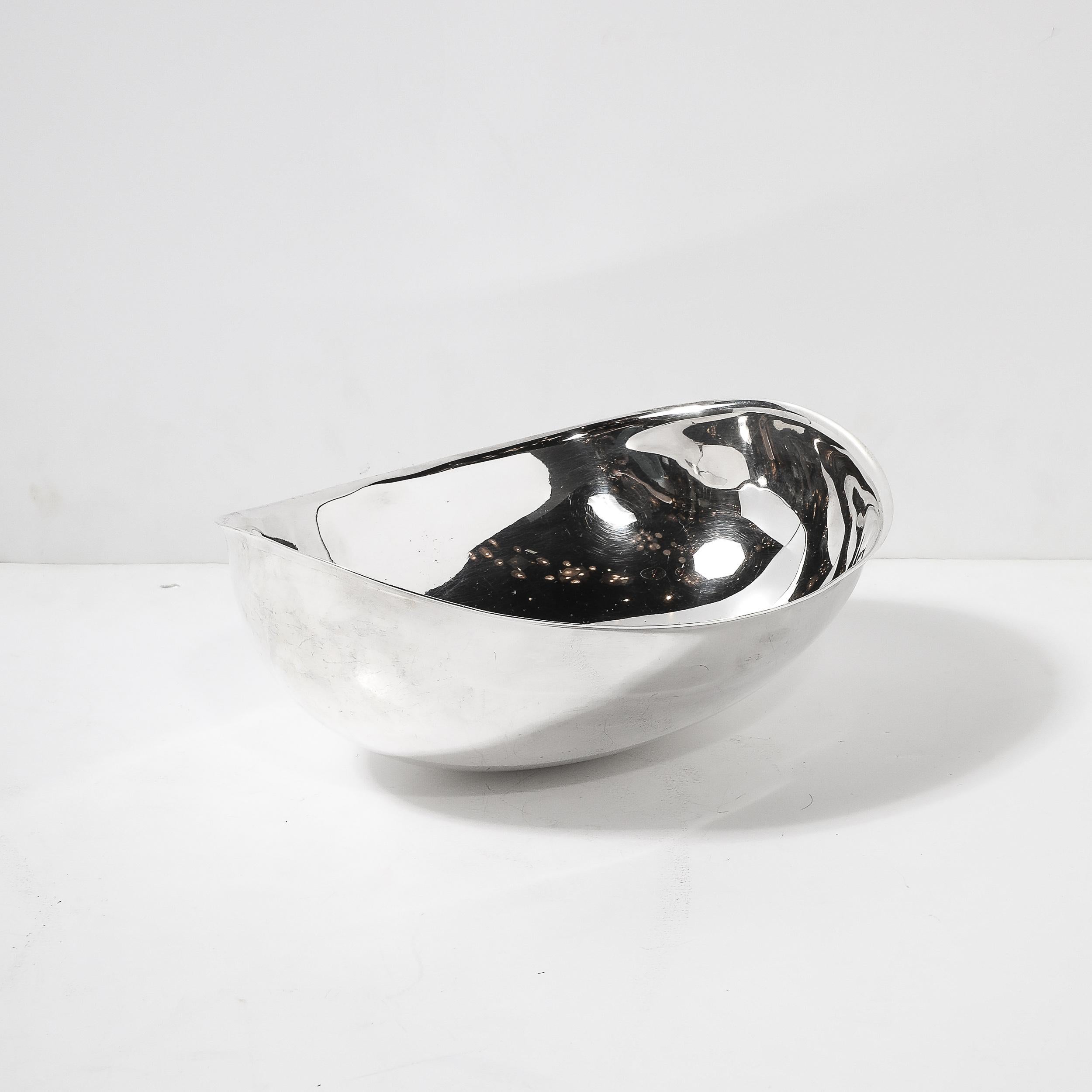 Italian Mid-Century Modernist 'Candara' Centerpiece Bowl signed Sabattini For Sale