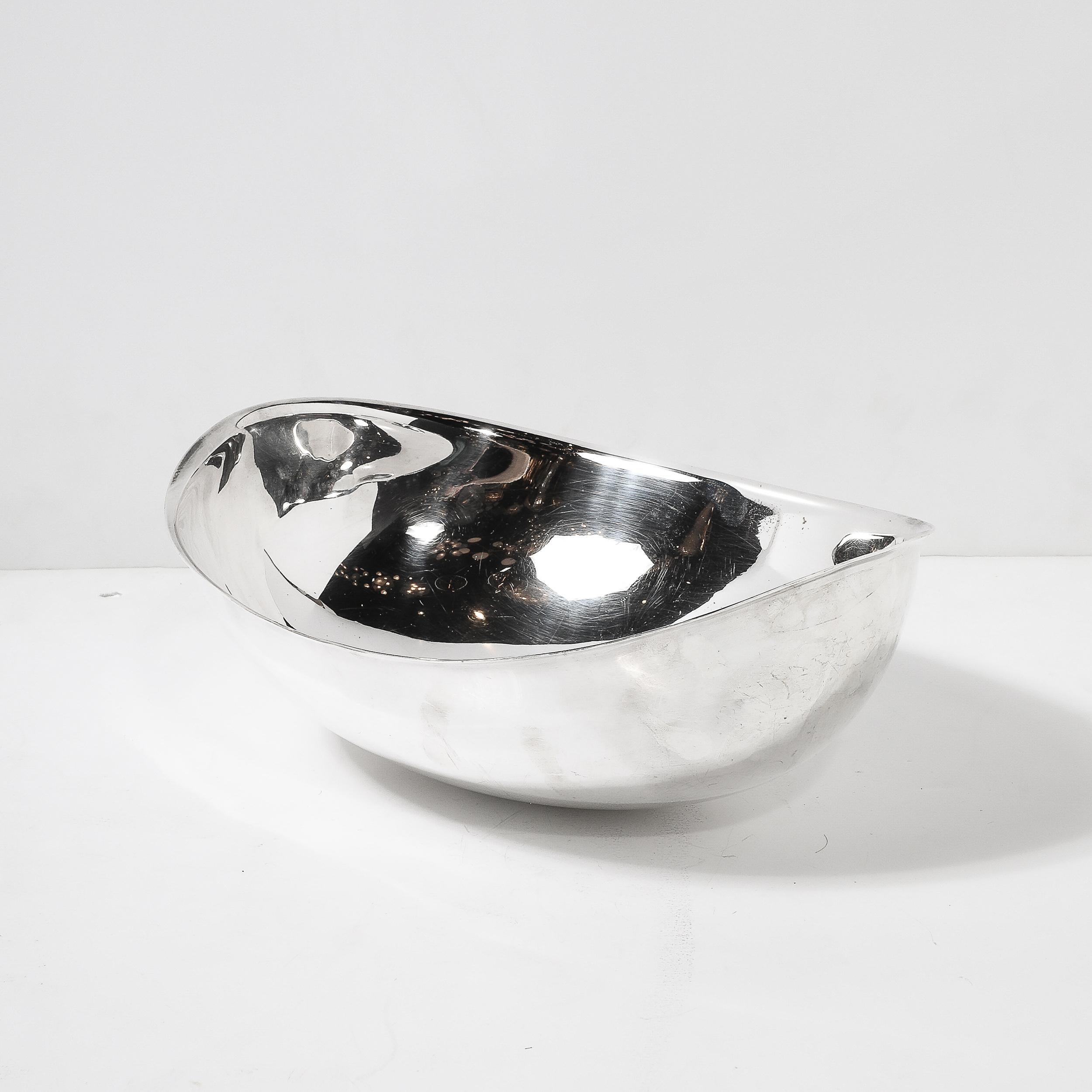 Late 20th Century Mid-Century Modernist 'Candara' Centerpiece Bowl signed Sabattini For Sale