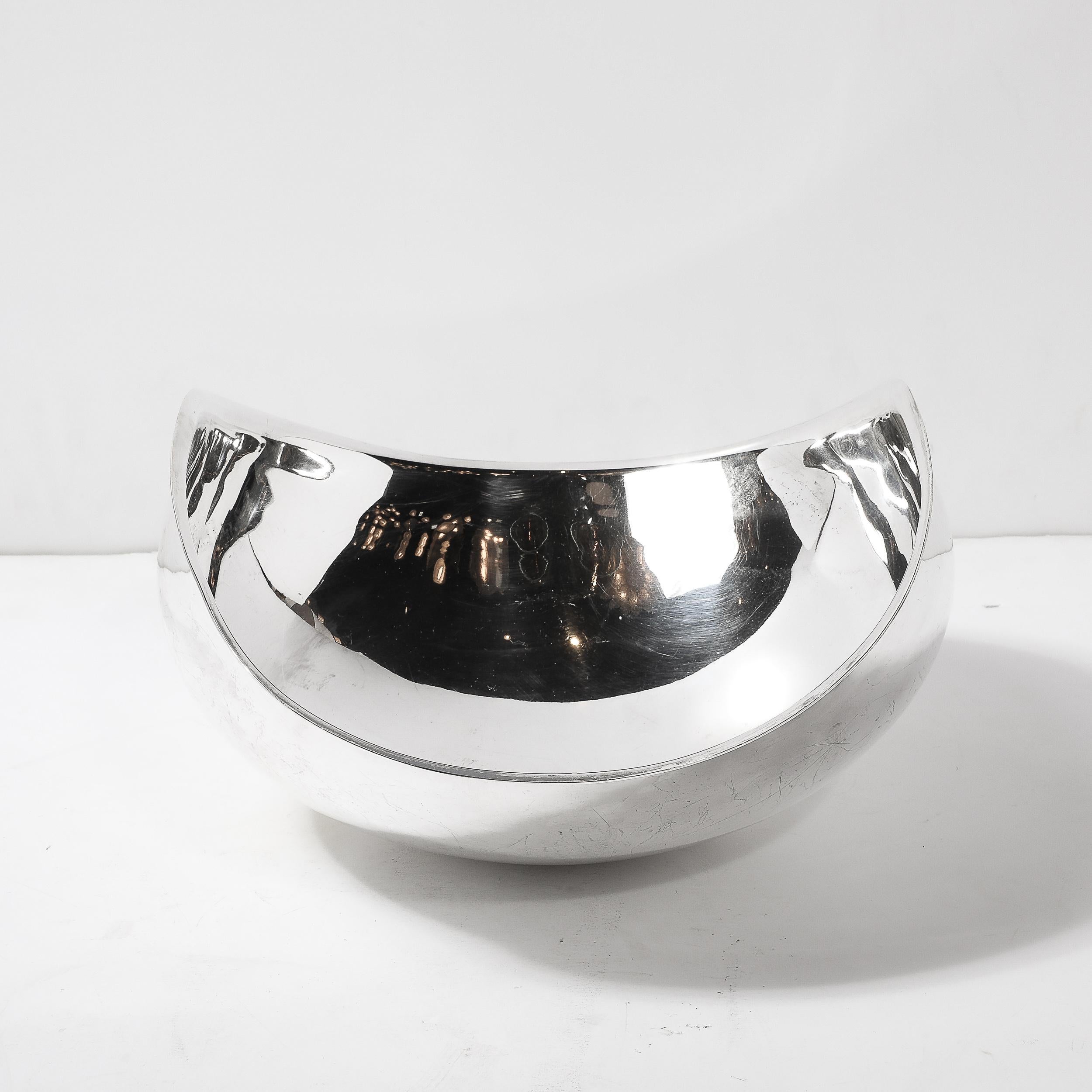 Bol de centre de table Candara, de style moderne du milieu du siècle dernier, signé Sabattini en vente 1