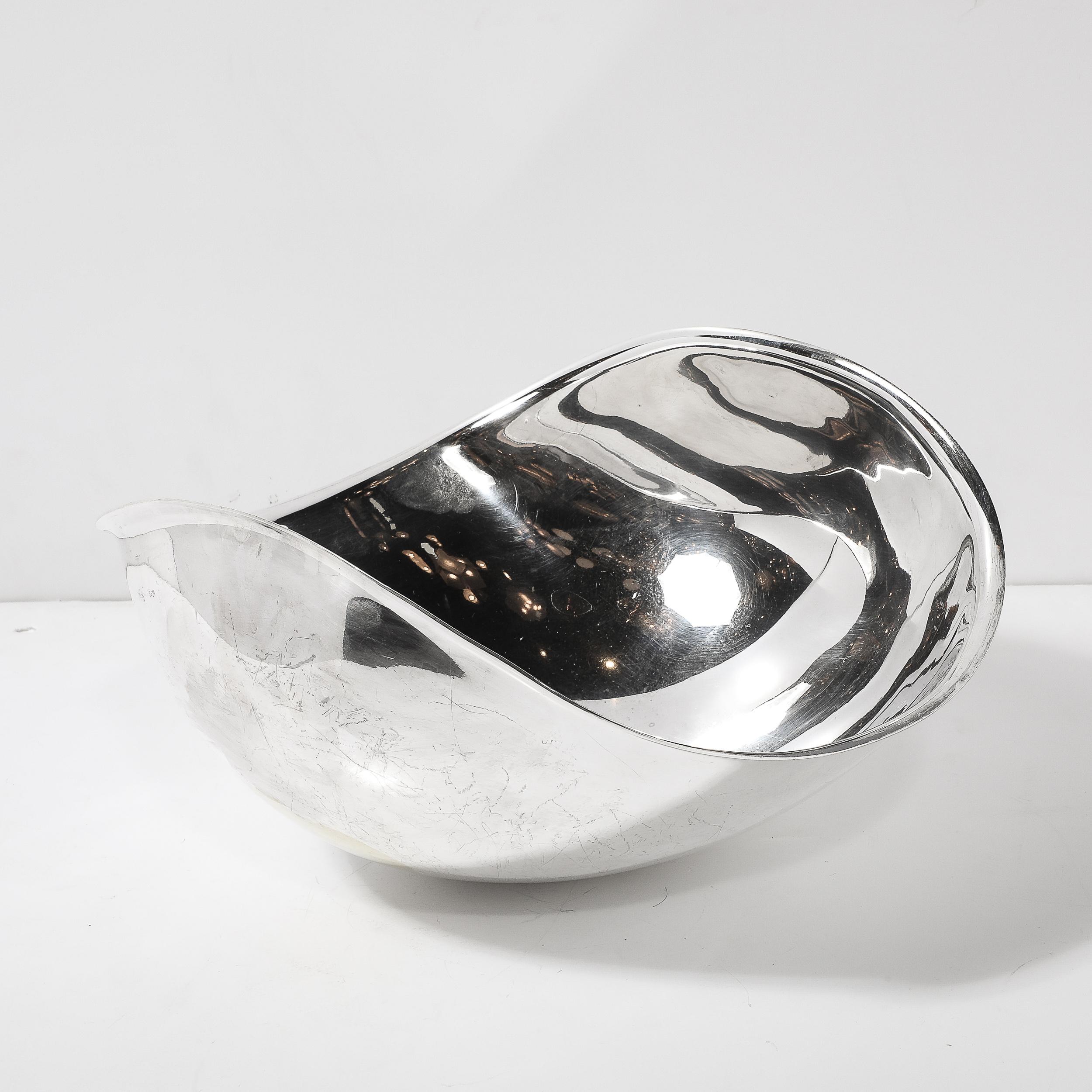 Bol de centre de table Candara, de style moderne du milieu du siècle dernier, signé Sabattini en vente 2