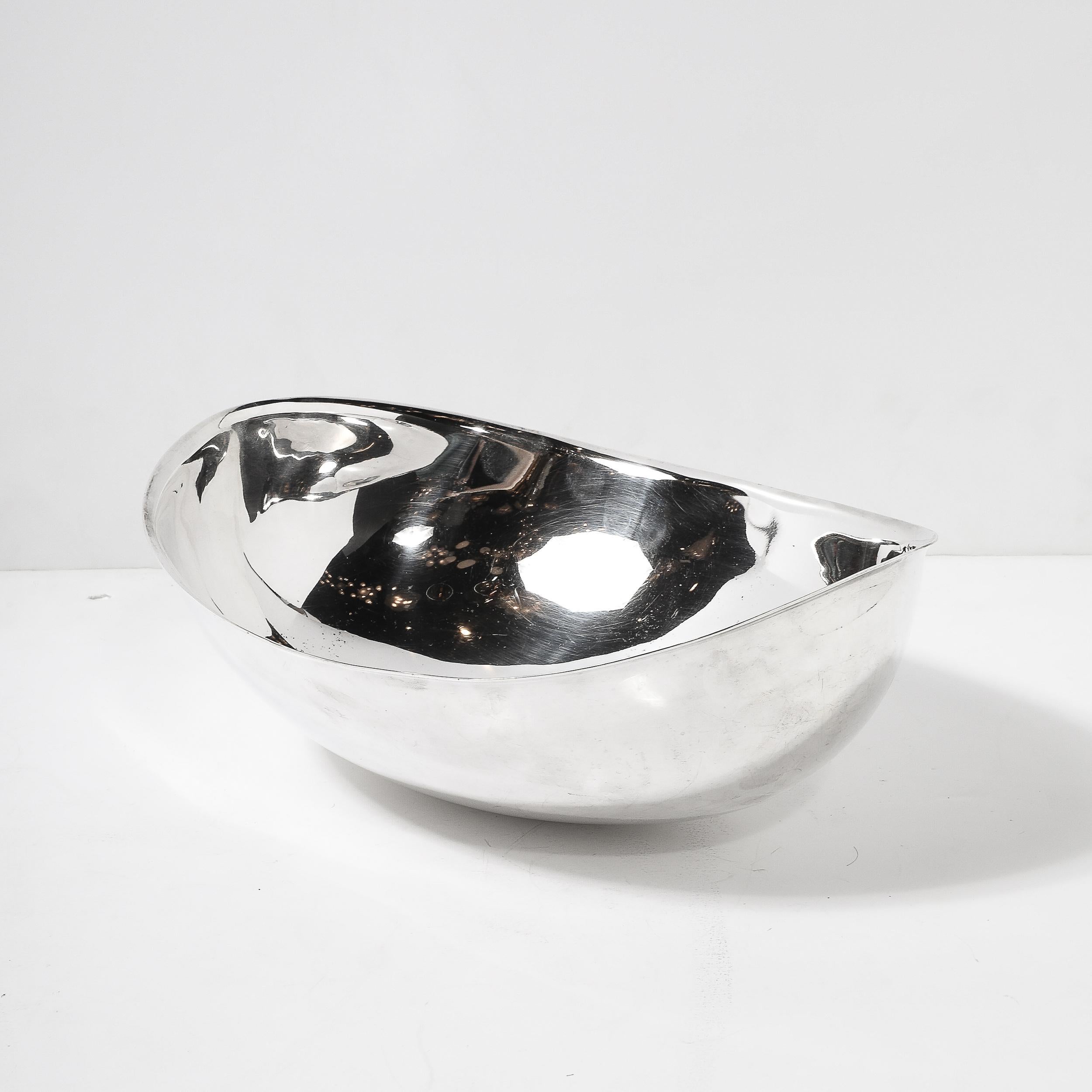 Mid-Century Modernist 'Candara' Centerpiece Bowl signed Sabattini For Sale 3