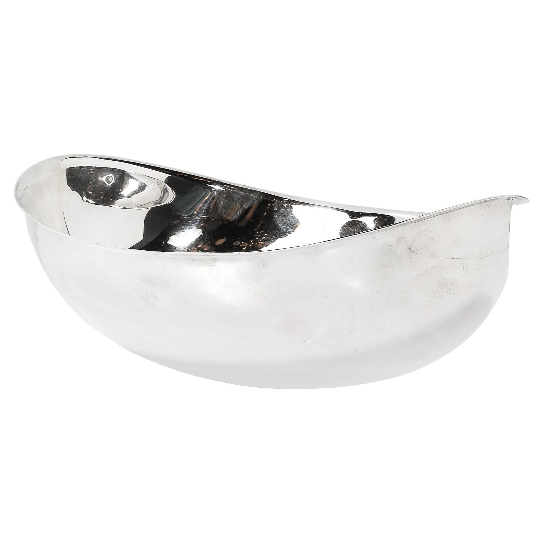 Bol de centre de table Candara, de style moderne du milieu du siècle dernier, signé Sabattini