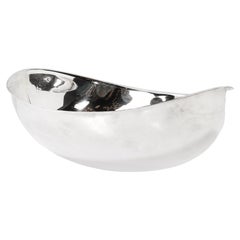 Bol de centre de table Candara, de style moderne du milieu du siècle dernier, signé Sabattini
