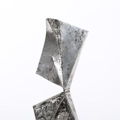 Mid-Century Modernist Cast & Welded Aluminum Abstract Sculpture by Arthur Court