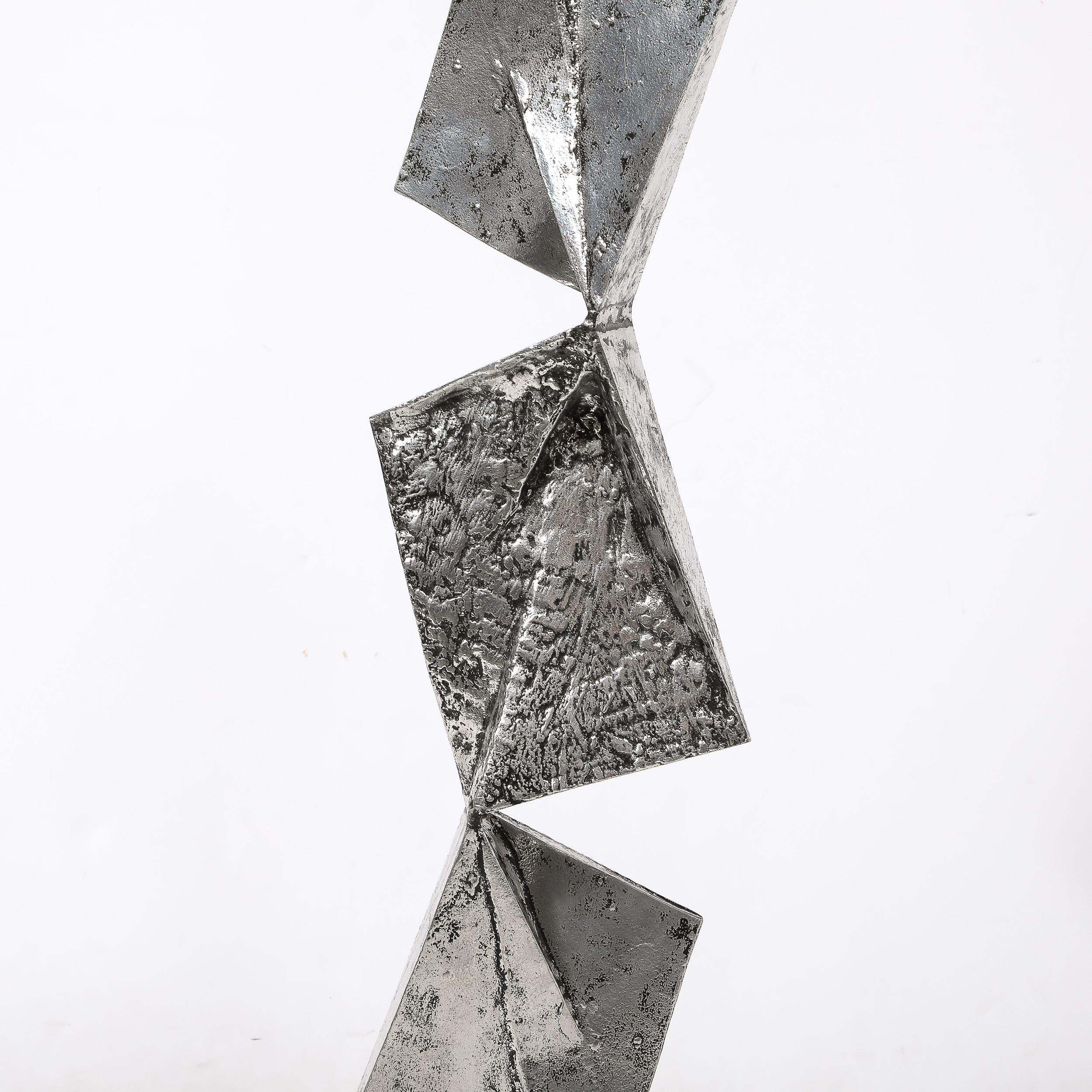 American Mid-Century Modernist Cast & Welded Aluminum Abstract Sculpture by Arthur Court For Sale