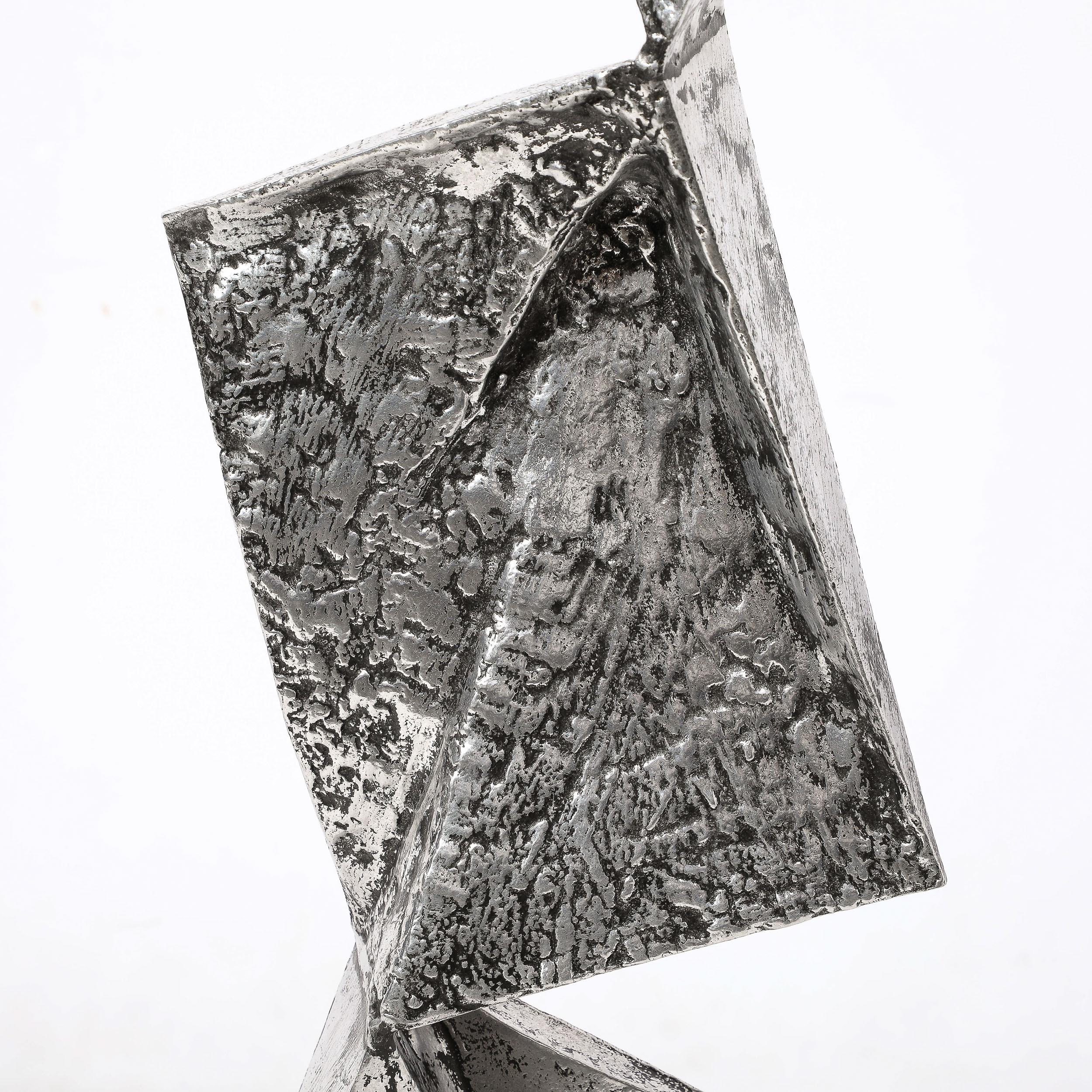 Sculpture abstraite moderniste du milieu du siècle dernier en aluminium moulé et soudé d'Arthur Court Excellent état - En vente à New York, NY