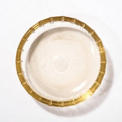 Mid-Century Modernist Centerpiece Bowl  by Daum