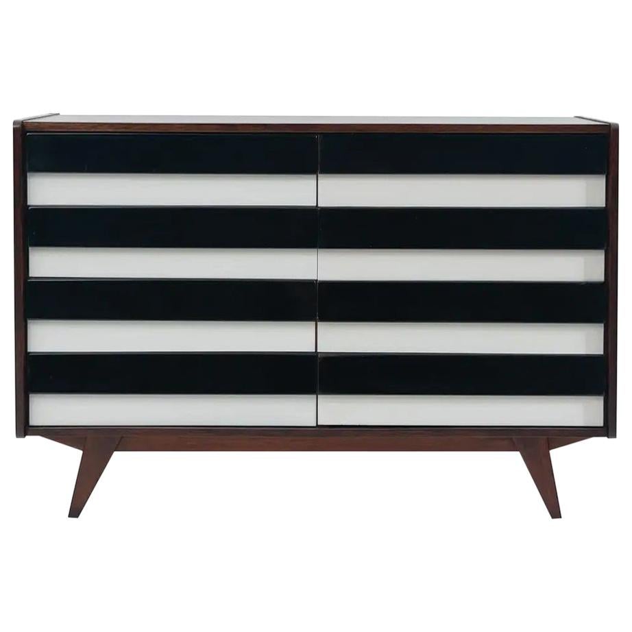 Mid-Century Modernist Chest of Drawers No. U-453, by Jiří Jiroutek, Czechoslovak