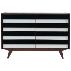 Mid-Century Modernistische Kommode Nr. U-453, von Ji Jiroutek, Tschechoslowakei