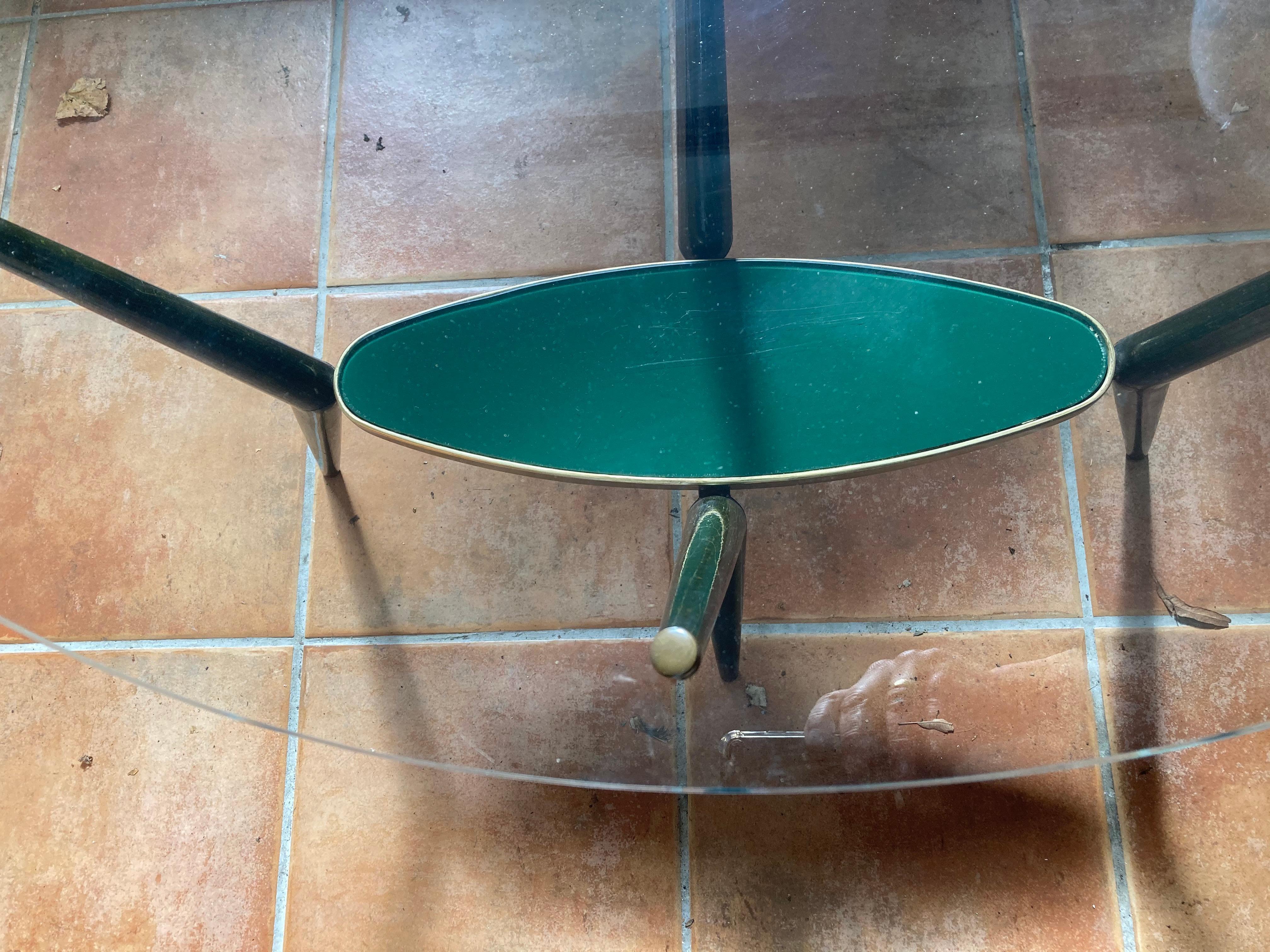 Mid-Century Modern Mid Century Modernist Cocktail Table in the manner of Gio Ponti. Italy 1950s For Sale