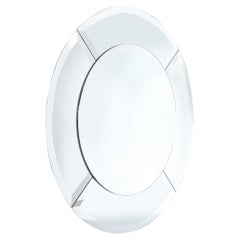 Mid-Century Modernist Documented "Saturn" Mirror by Karl Springer
