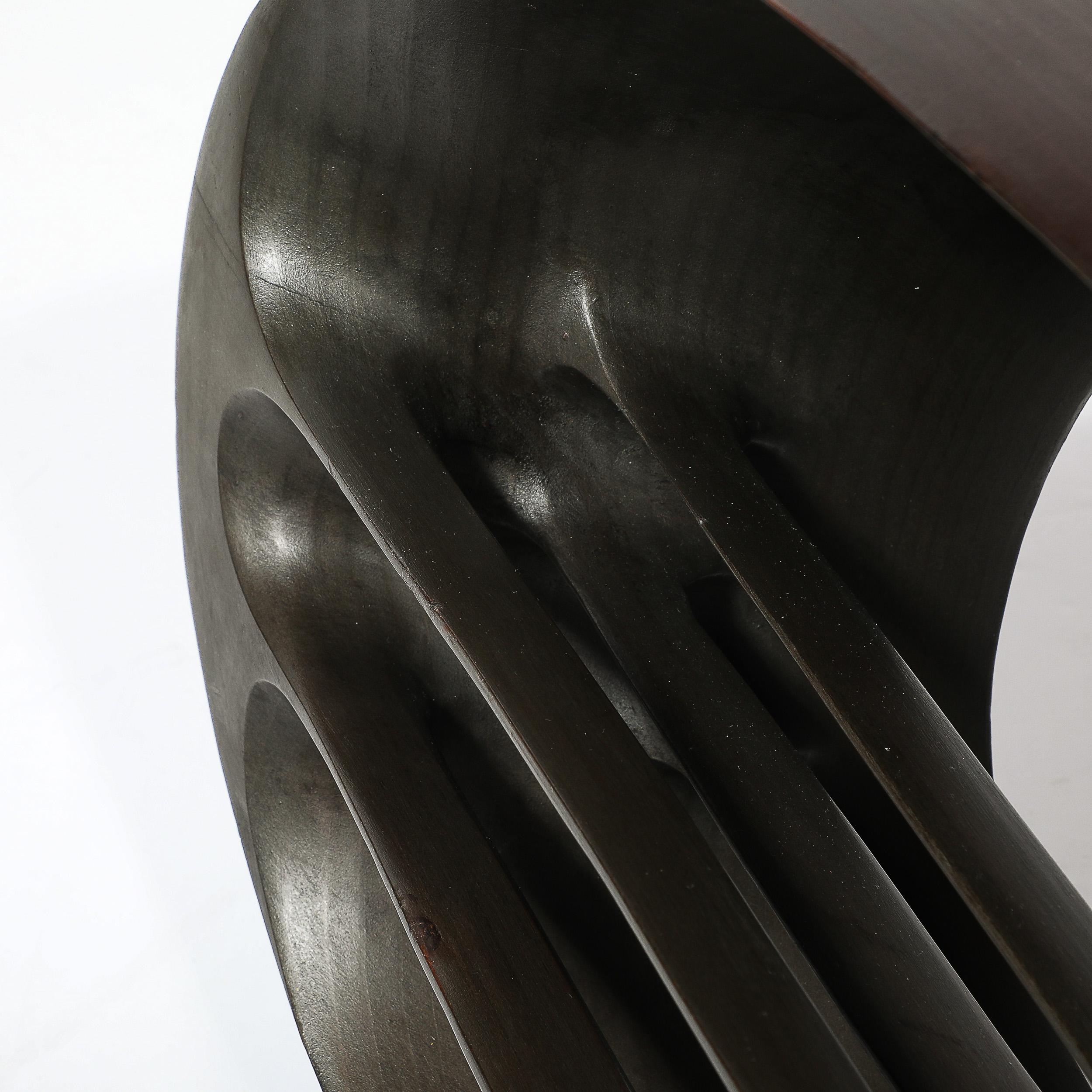 Scultura in legno organico 