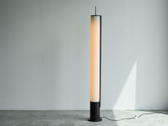 Mid Century Modernist Floor Lamp in Metal and Perspex The Netherlands 1960s