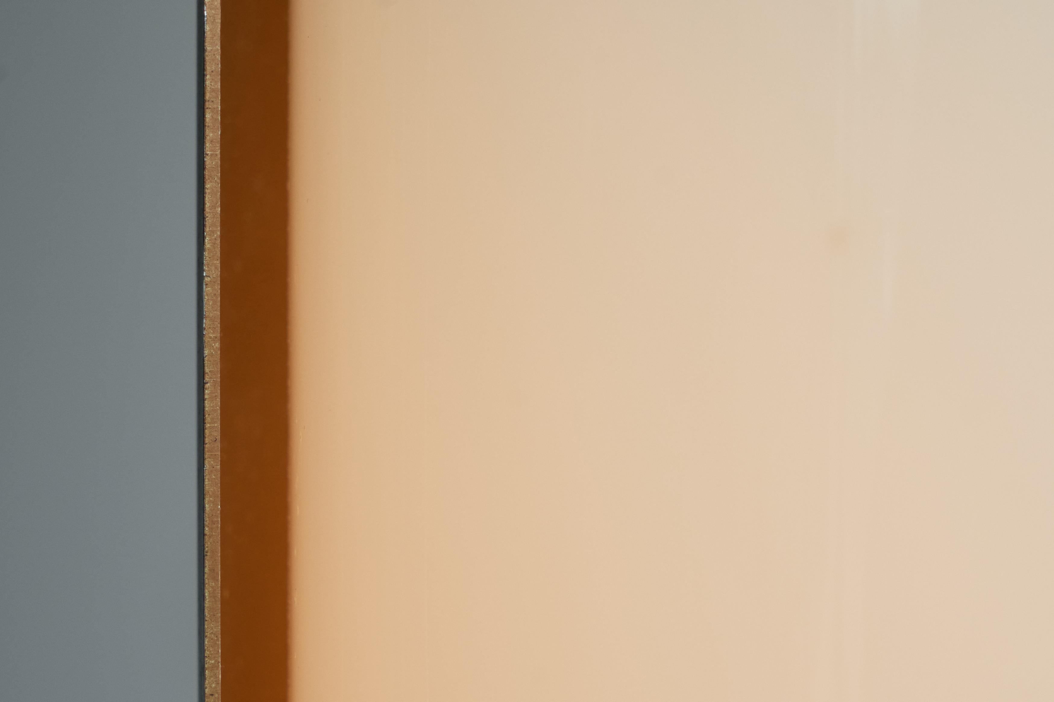 Mid Century Modernist Floor Lamp in Metal and Perspex The Netherlands 1960s en venta 1
