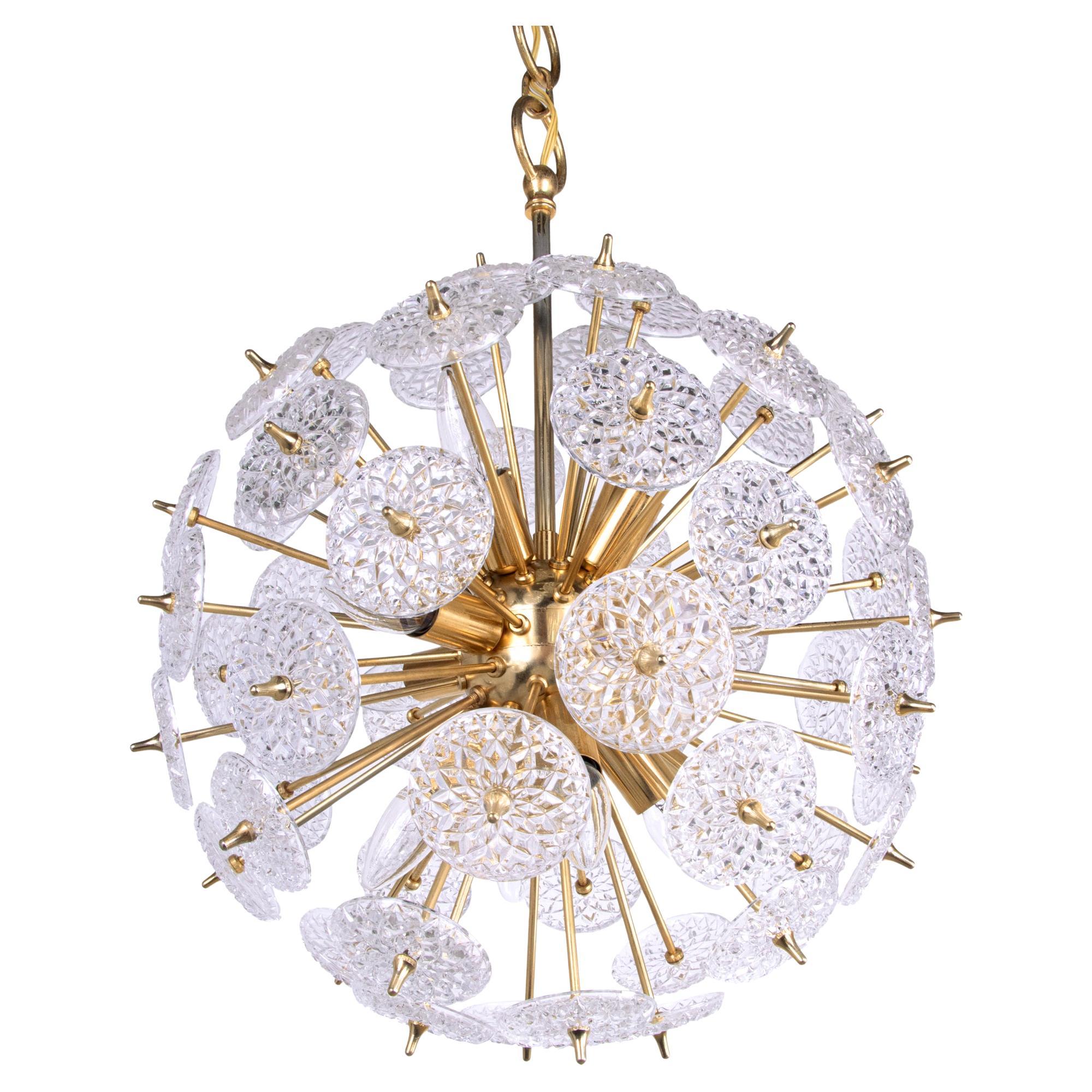 Val Saint Lambert Chandeliers and Pendants - 10 For Sale at
