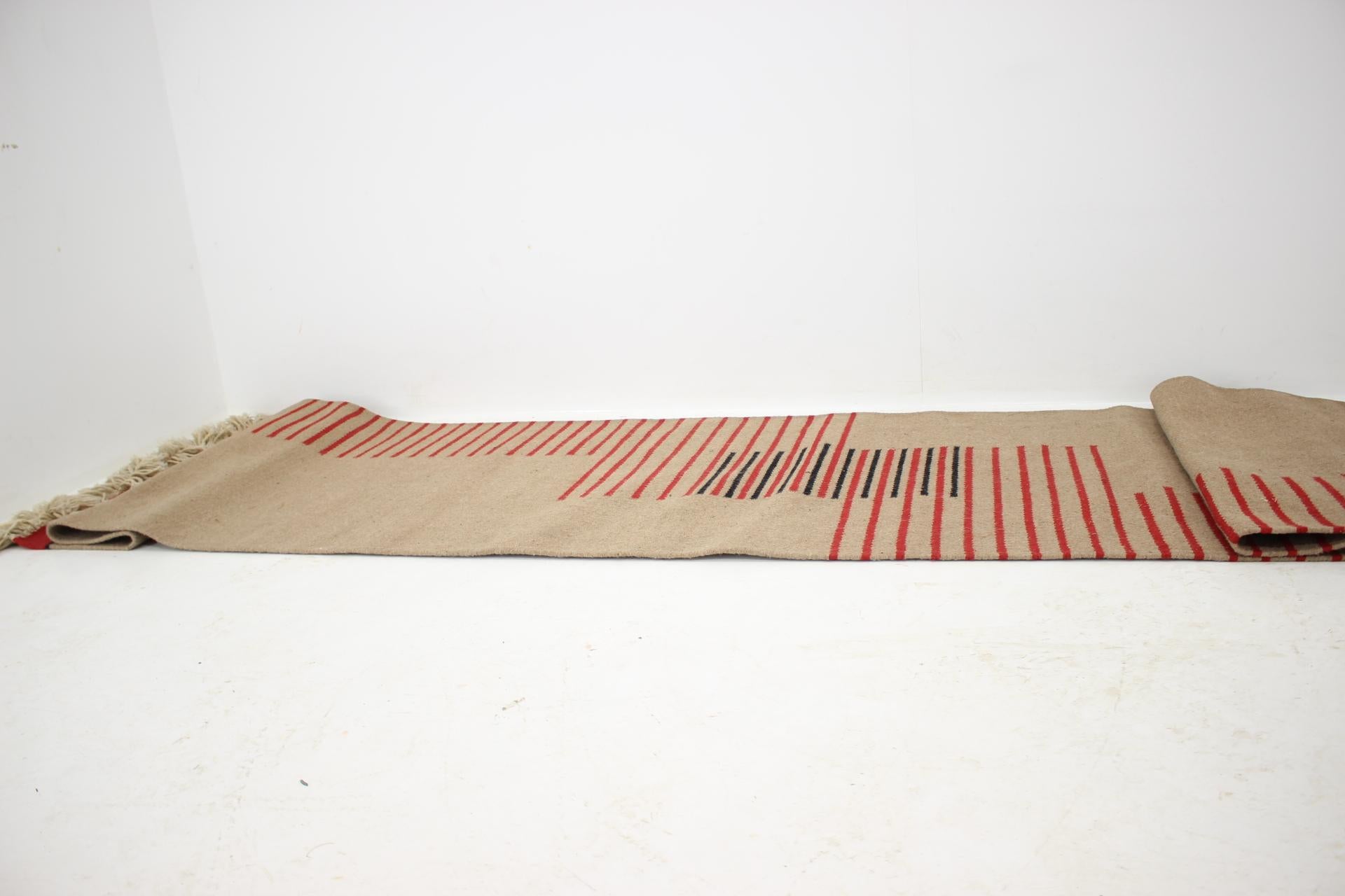Mid-20th Century Midcentury Modernist Geometric Abstract Carpet / Rug, 1960s For Sale