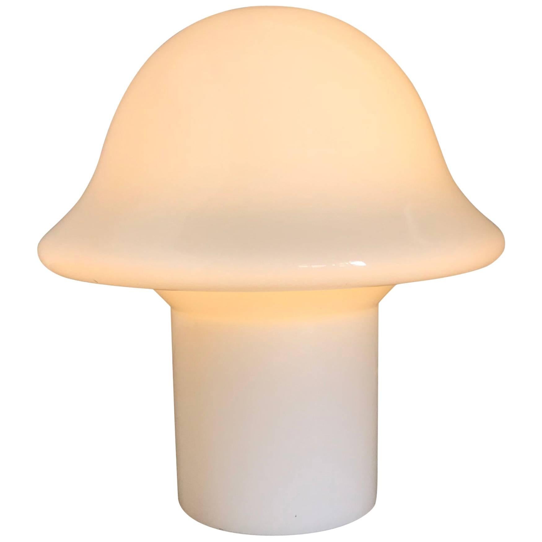 Mid-Century Modernist German Mushroom Table Lamp by Peill & Putzler, 1970s