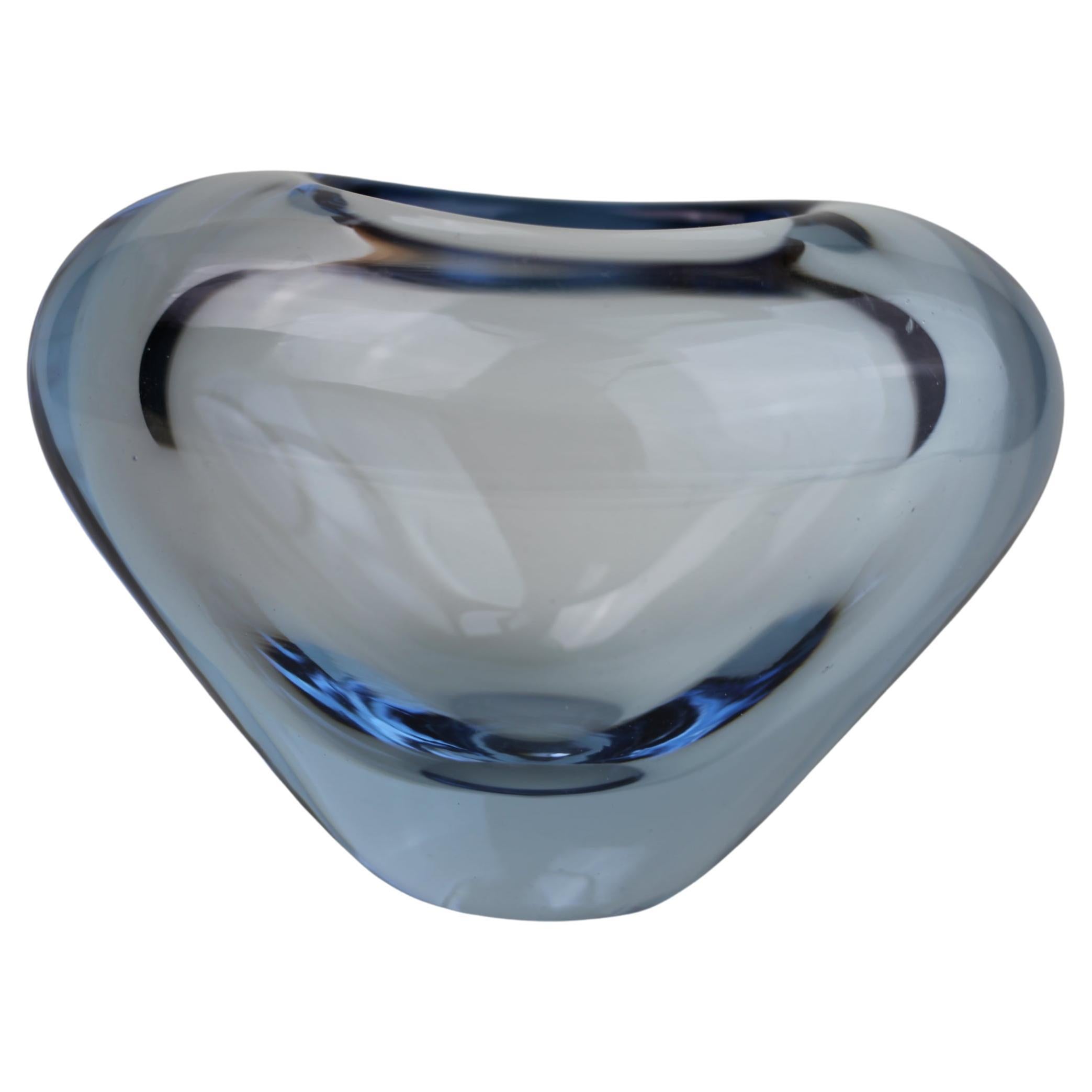 Mid-Century Modernist handmade 
Minuet
 Hart-Vase by Per Lütken For Sale