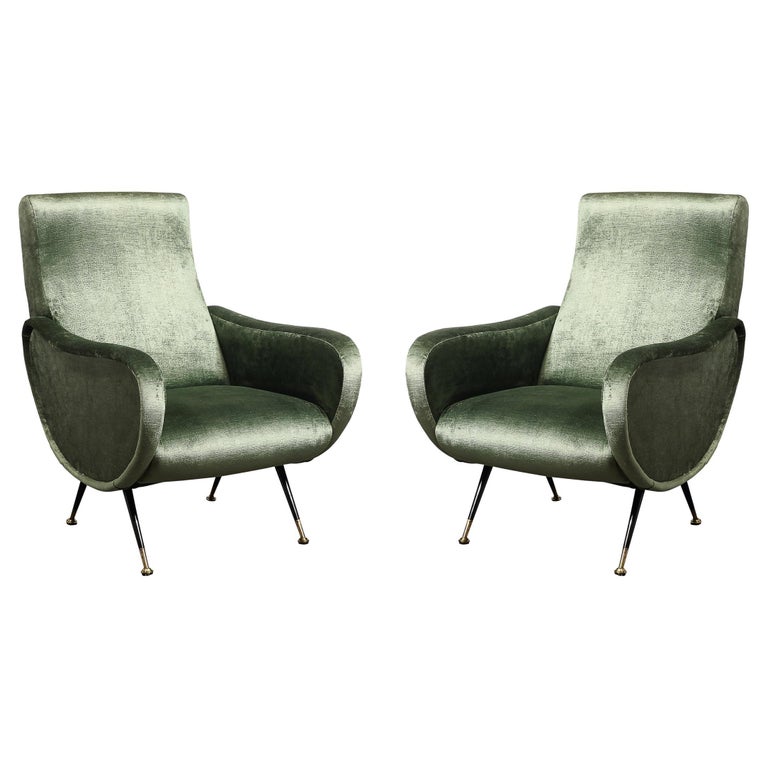 Holly Hunt Sumo Lounge Chair Mid-Century Modernist Lady Arm Chairs