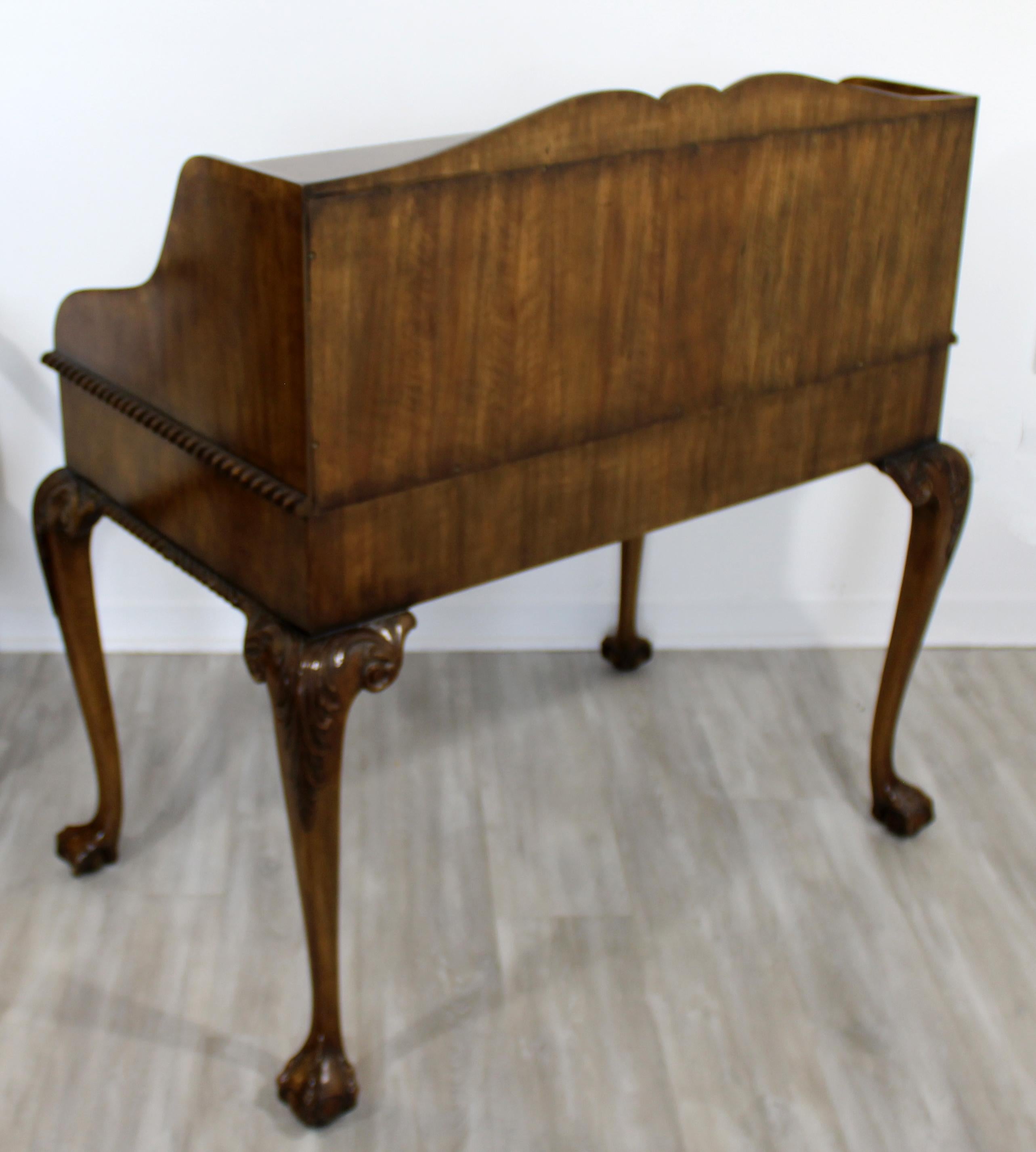 Mid-Century Modernist Maitland Smith Carlton House Writing Desk with Chair 1