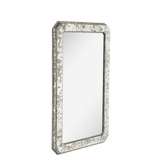 Mid Century Antiques Mirror Minimal avec bordures antiques