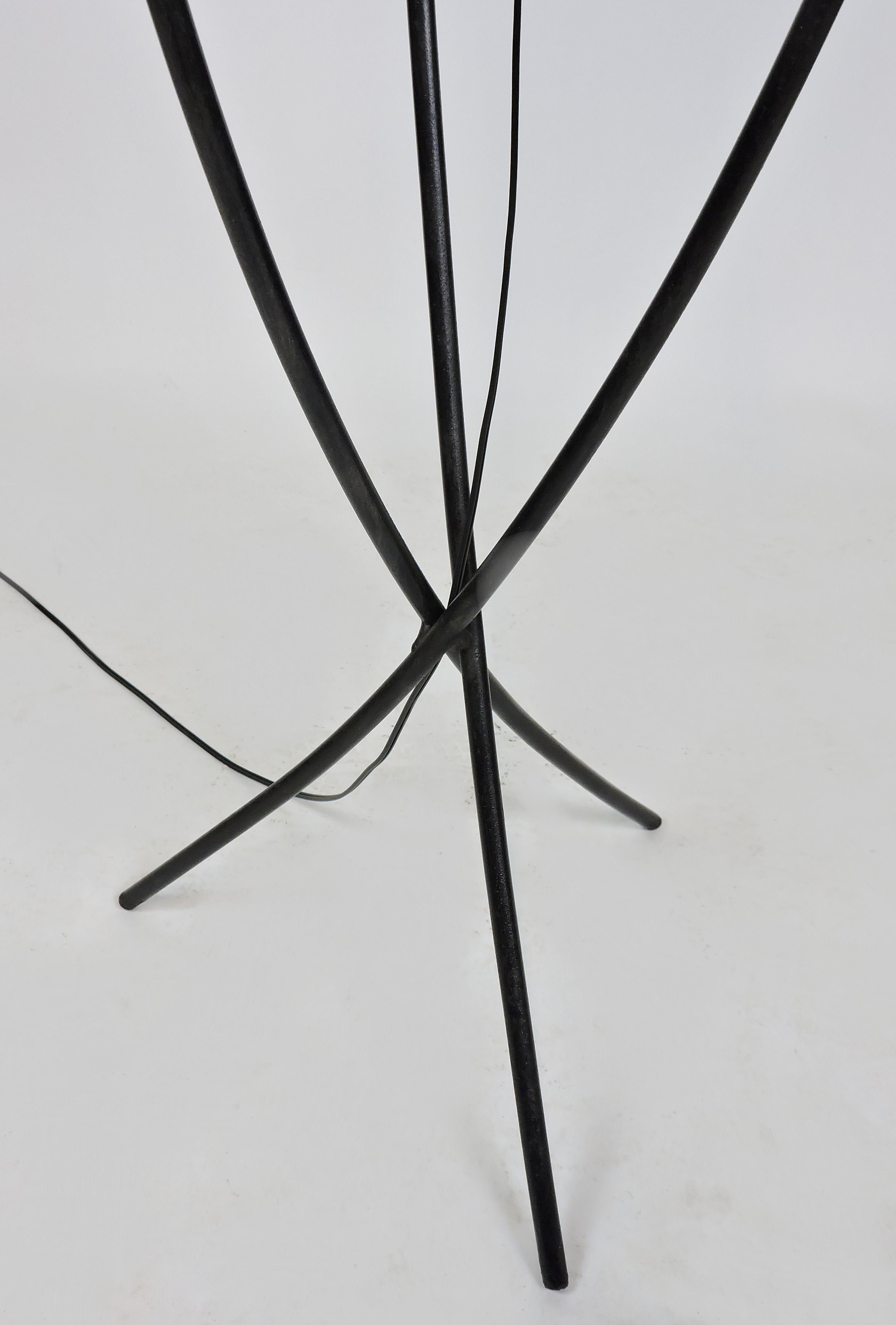 modern iron tripod floor lamp