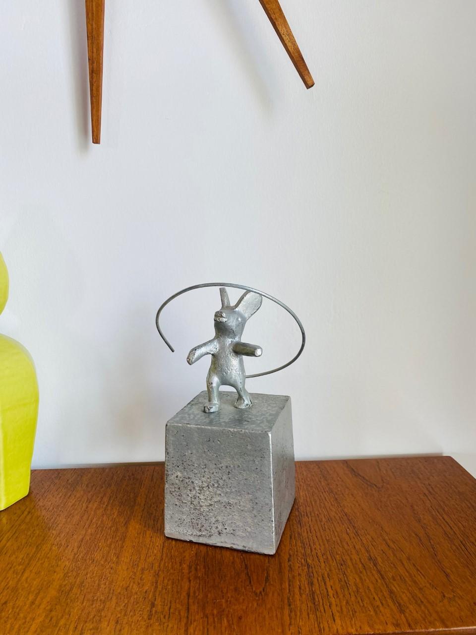 Mid Century Modernist Mouse Sculpture For Sale 6