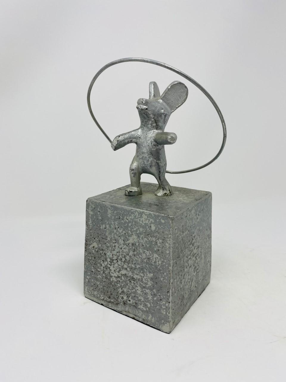 Mid-20th Century Mid Century Modernist Mouse Sculpture For Sale
