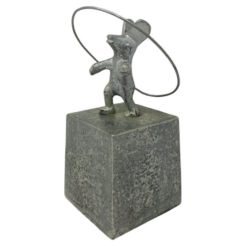 Modernistische Maus-Skulptur aus der Mitte des Jahrhunderts