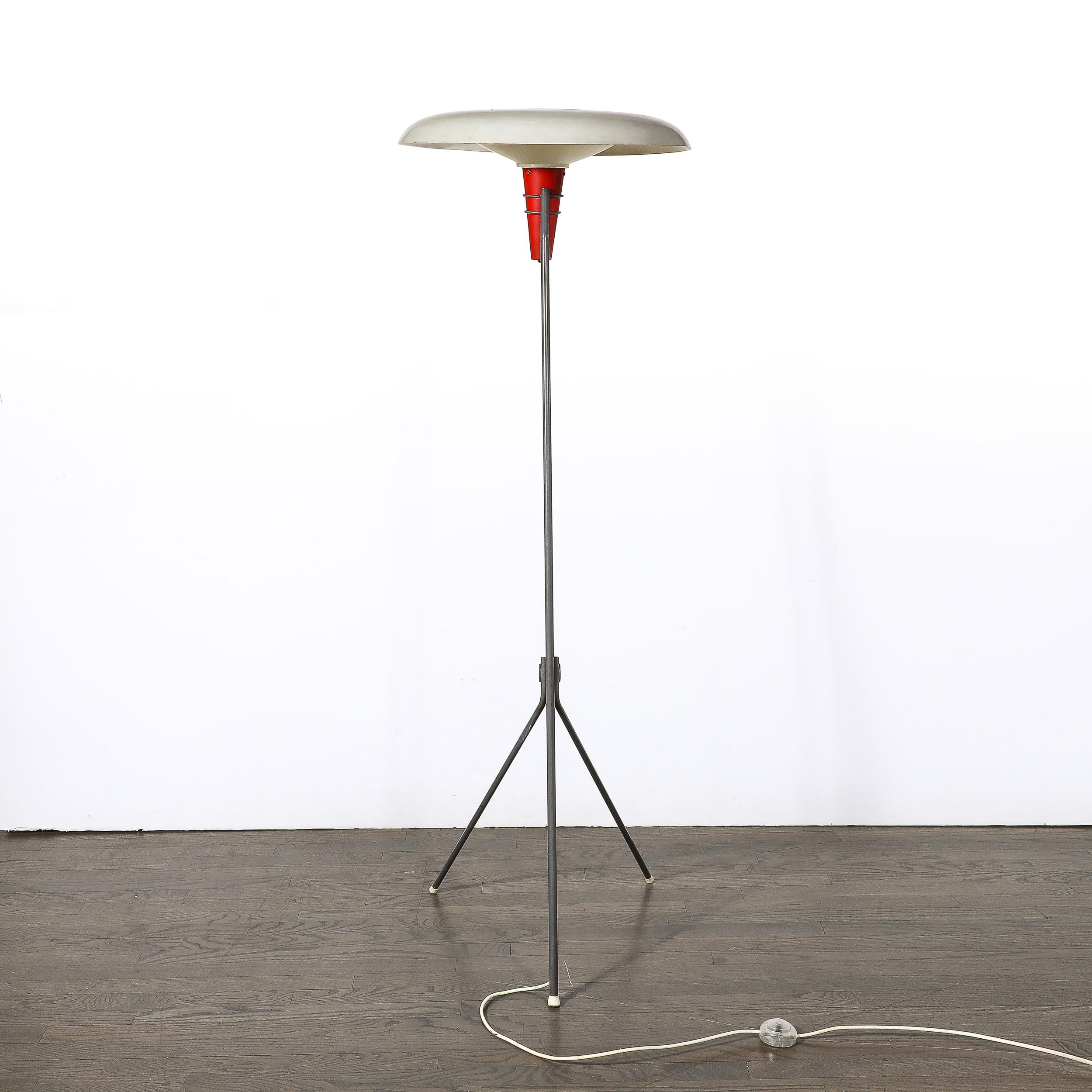 Mid-Century Modernist “NX38” Floor Lamp by Louis Kalff for Philips For Sale 5
