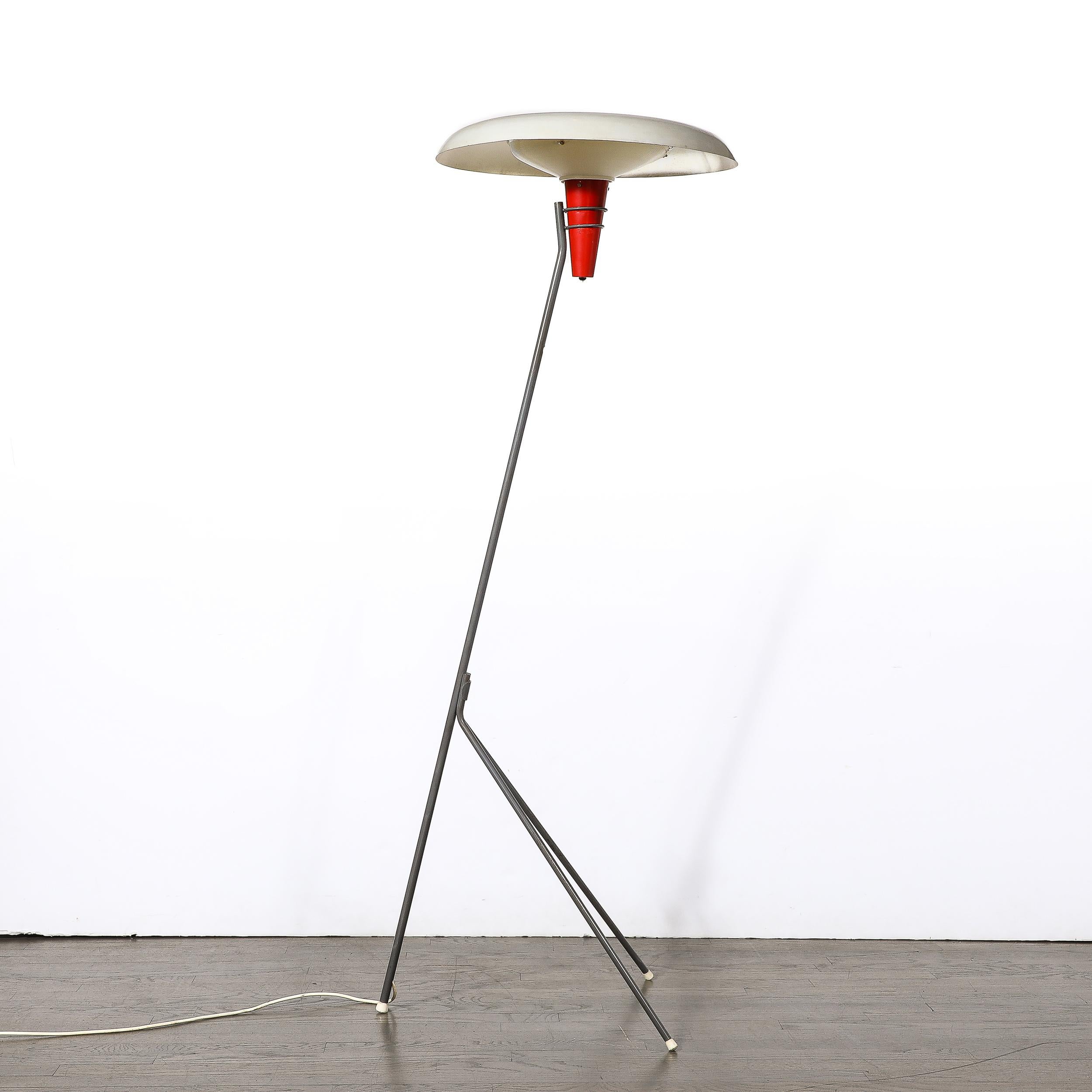 Mid-Century Modernist “NX38” Floor Lamp by Louis Kalff for Philips For Sale 8