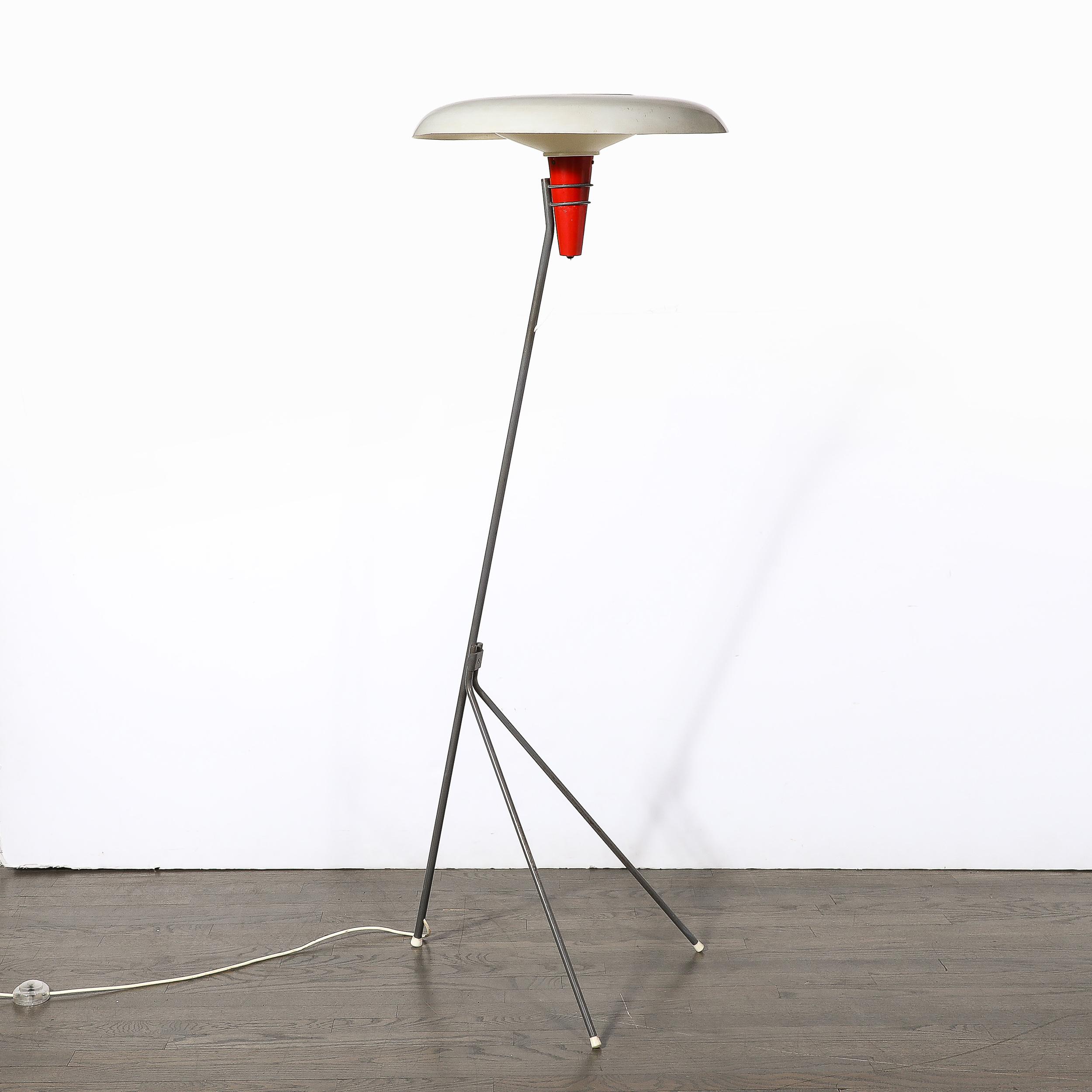 Mid-Century Modernist “NX38” Floor Lamp by Louis Kalff for Philips For Sale 10