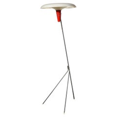 Lampadaire moderniste du milieu du siècle NX38 de Louis Kalff pour Philips